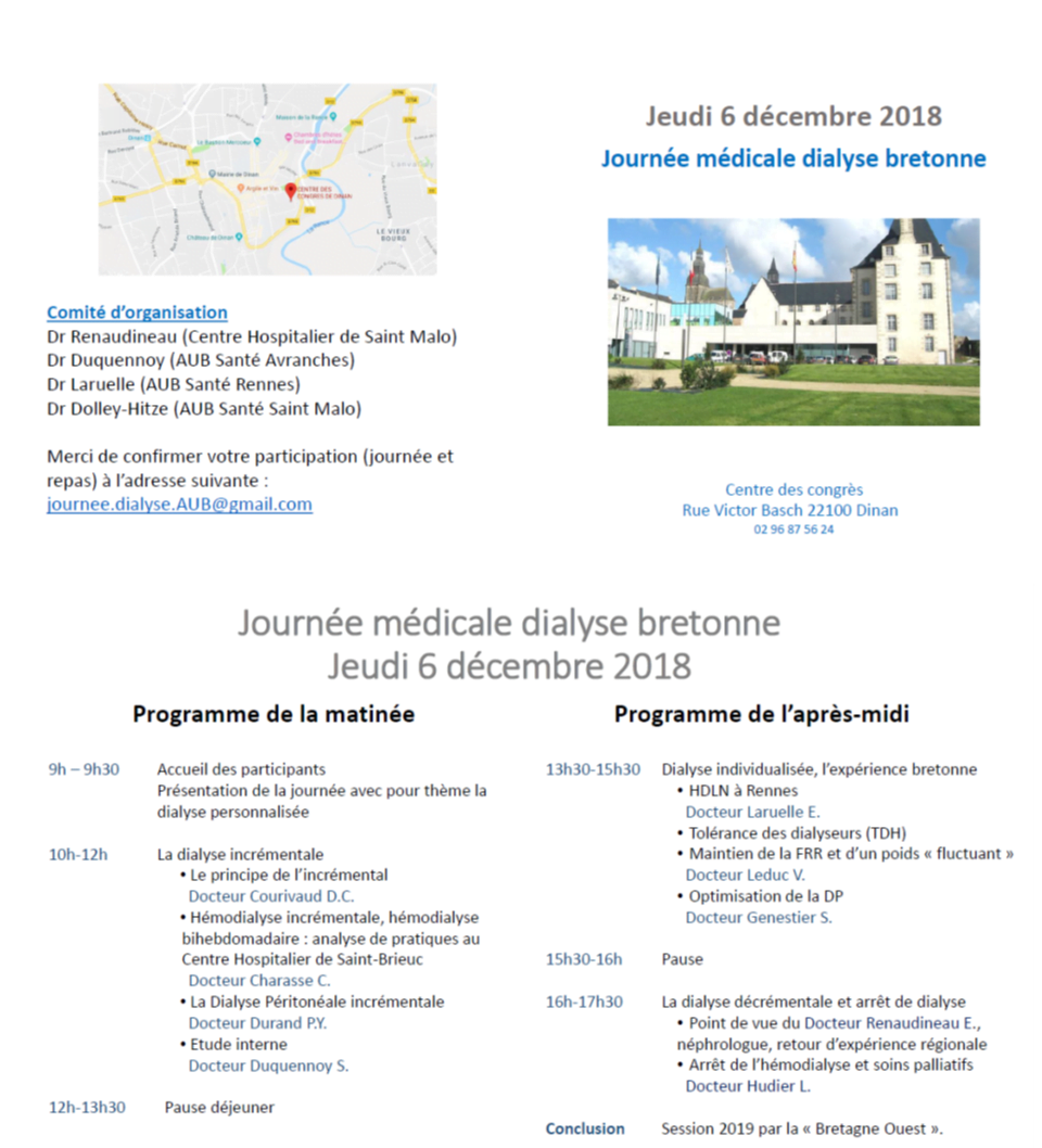 Journée Dialyse Bretonne