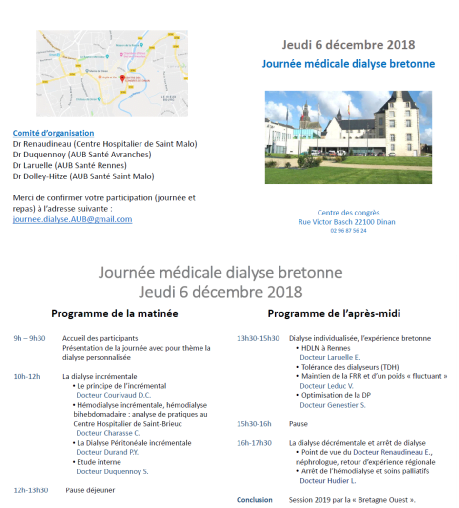 Journée Dialyse Bretonne